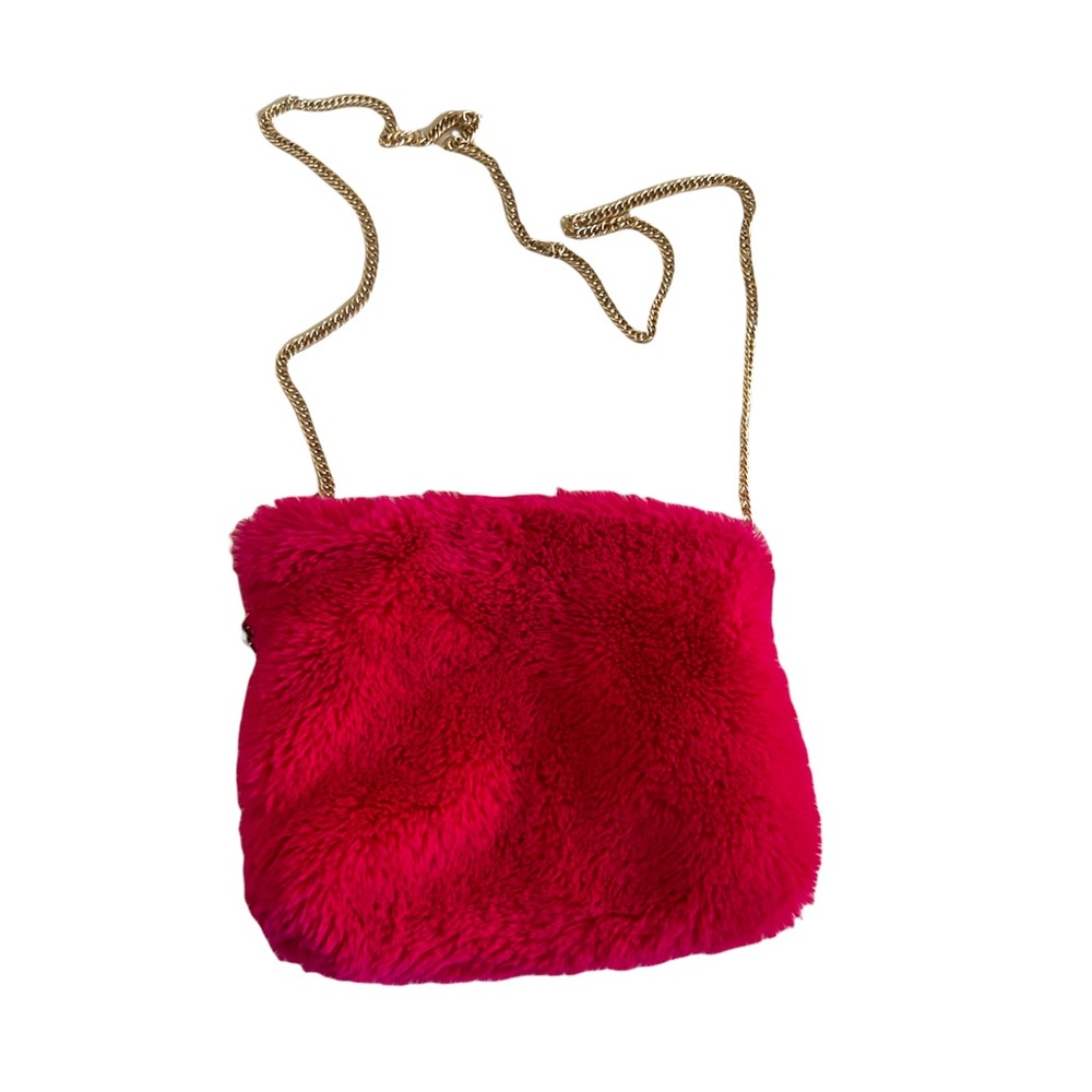 FOREVER 21 | pink fuzzy purse